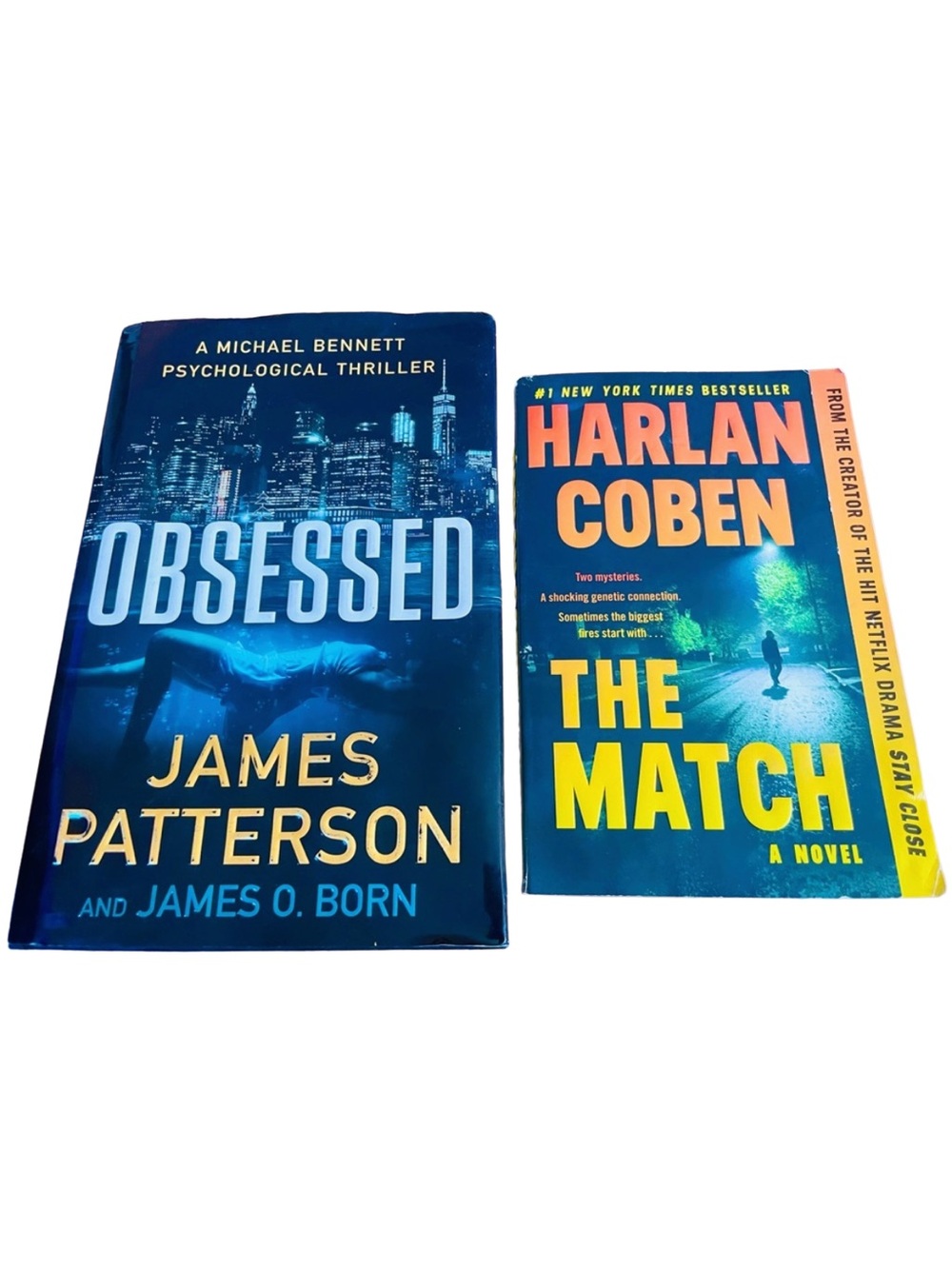 2 FOR $16 Harlan Coben & James Patterson Novels